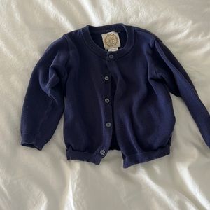 TBBC Navy Cardigan 2T